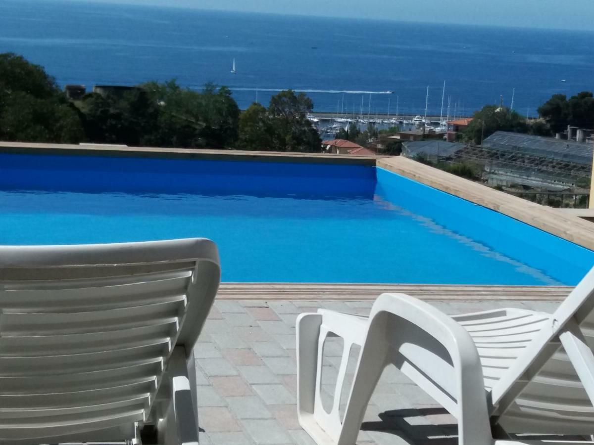 Villa Del Mare Ligure Elvezia Santo Stefano al Mare Ngoại thất bức ảnh